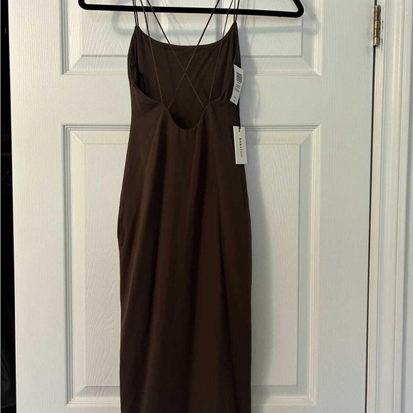 NEW Babaton Contour brown dress - Picture 2 of 3